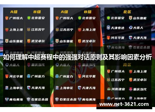 如何理解中超赛程中的强强对话原则及其影响因素分析